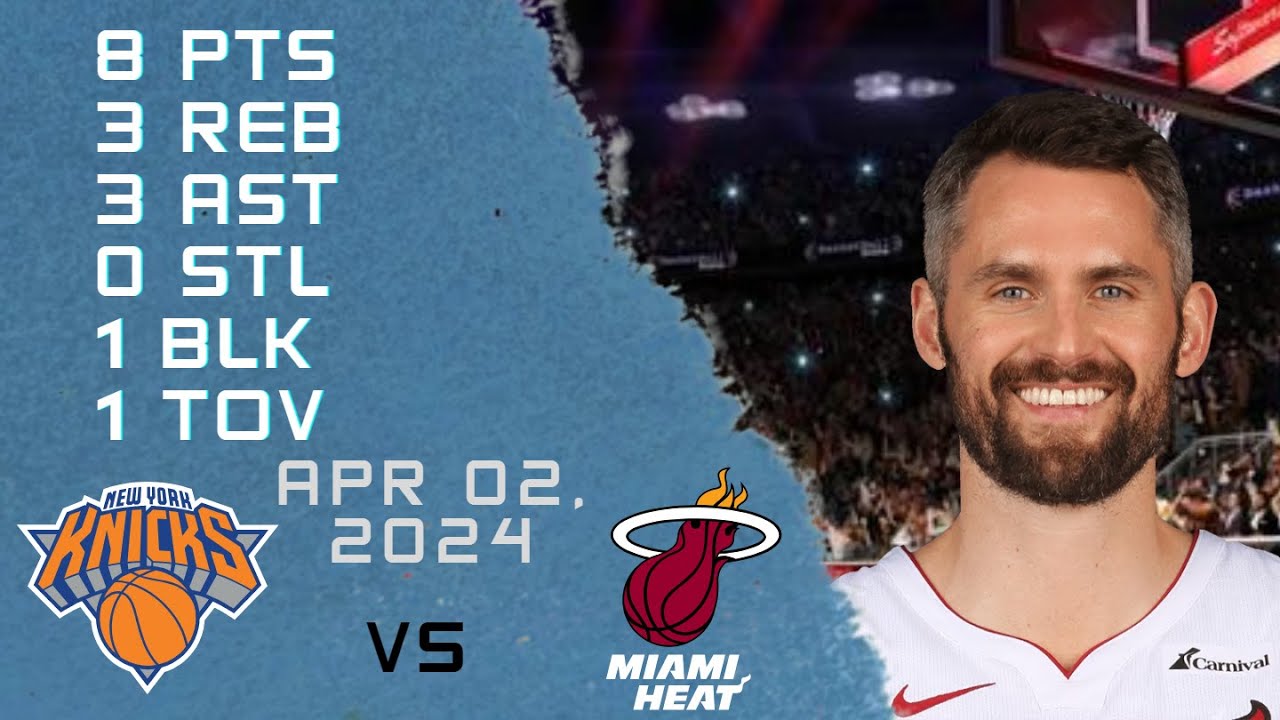 Kevin Love player Full Highlights vs KNICKS NBA Regular season game 02-04-2024