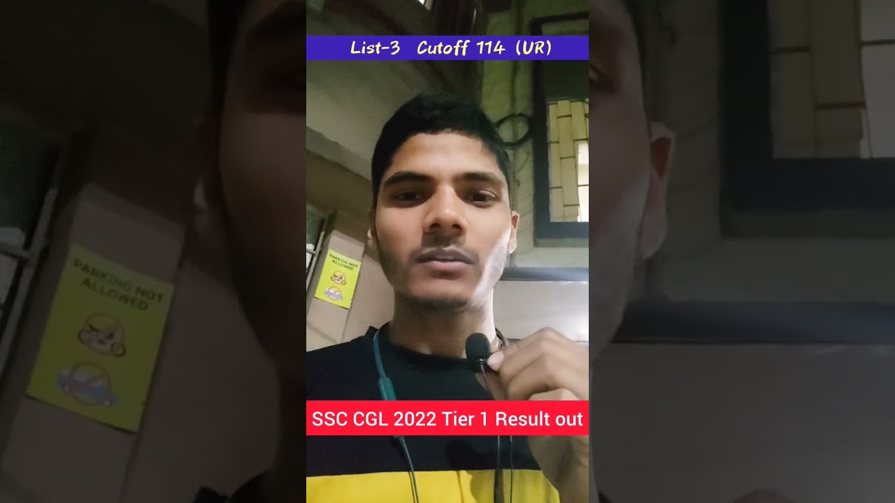 SSC CGL 2022 Tier 1 Result Out | Cutoff 114 UR 😱 #cgl2022