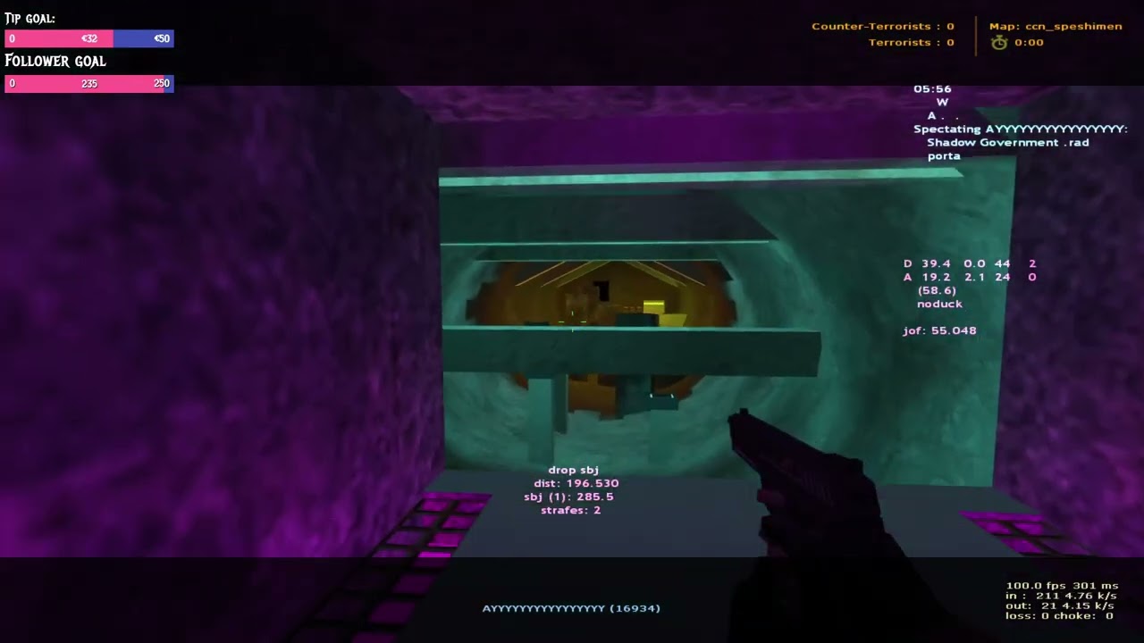 Aye live WR on ccn_speshimen