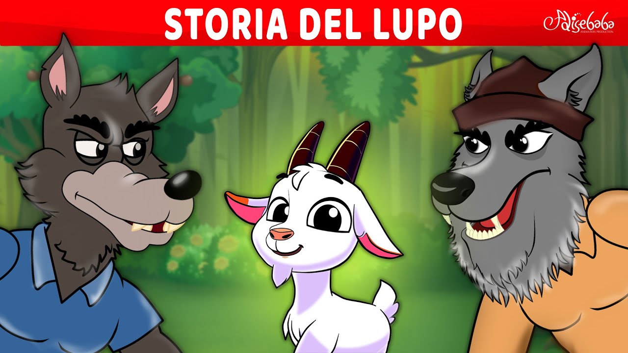 Storia del Lupo: Capre vs Lupi! 🐐⚔️🐺 Storie Per Bambini Cartoni Animati