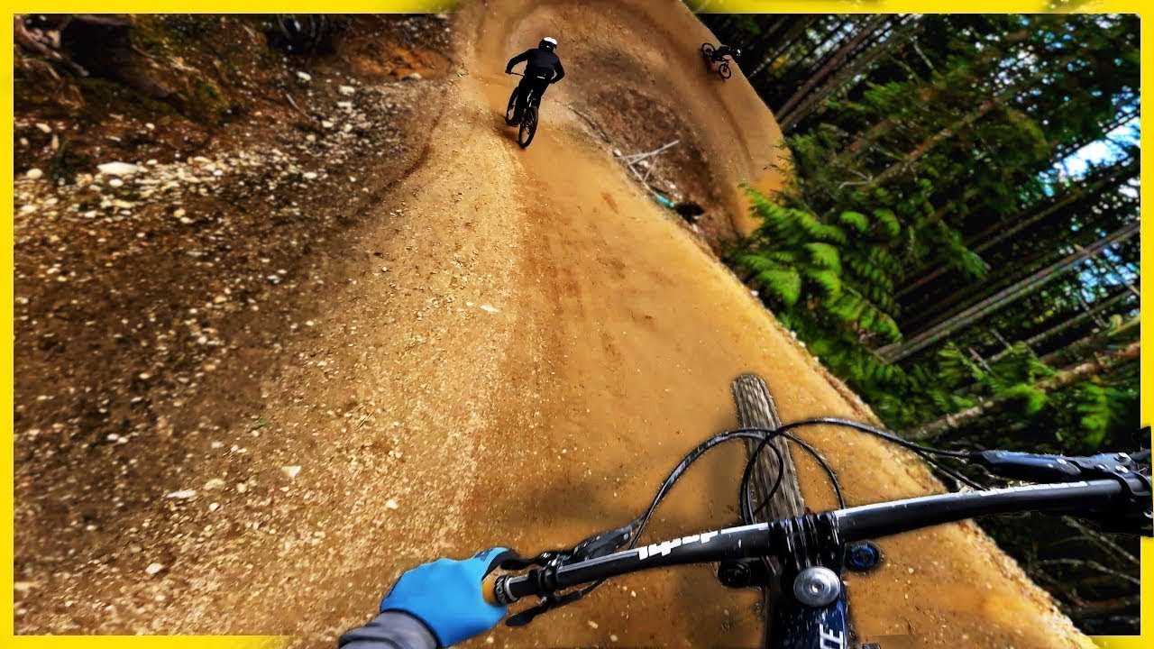 Following Pro Mountain Biker Ian Morrison Down A-Line
