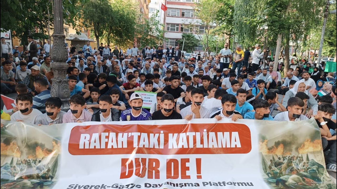 Siverek'te sessiz yürüyüş