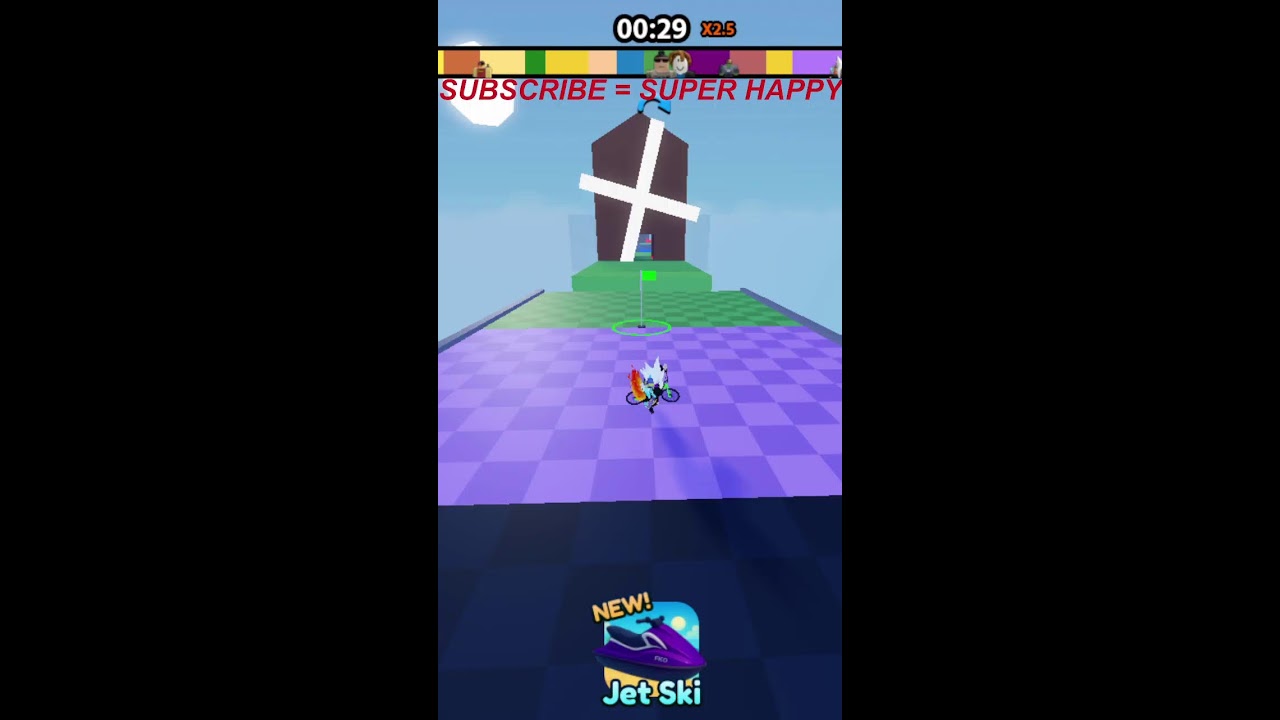 ROBLOX BIKE RACE #minecraftmemes#shortsfeeds#viral#roblox
