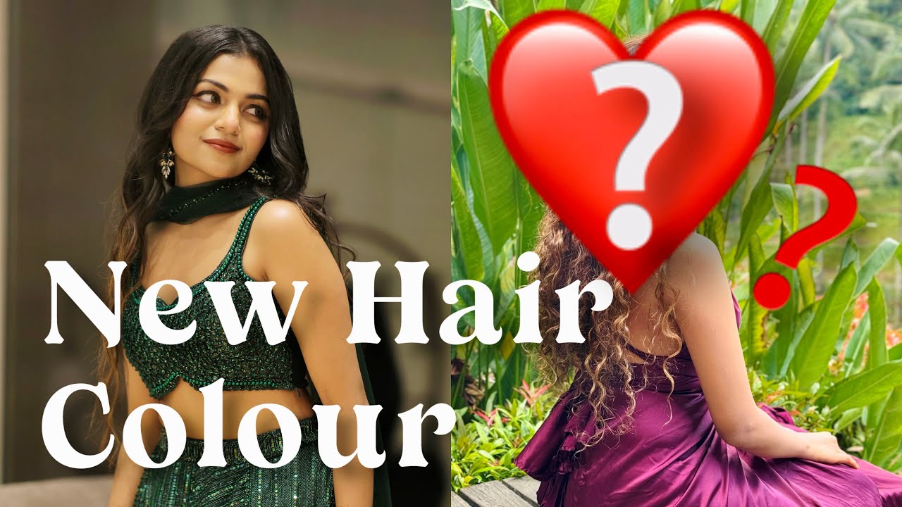 New Hair Colour vlog 💛 | Hansika Krishna