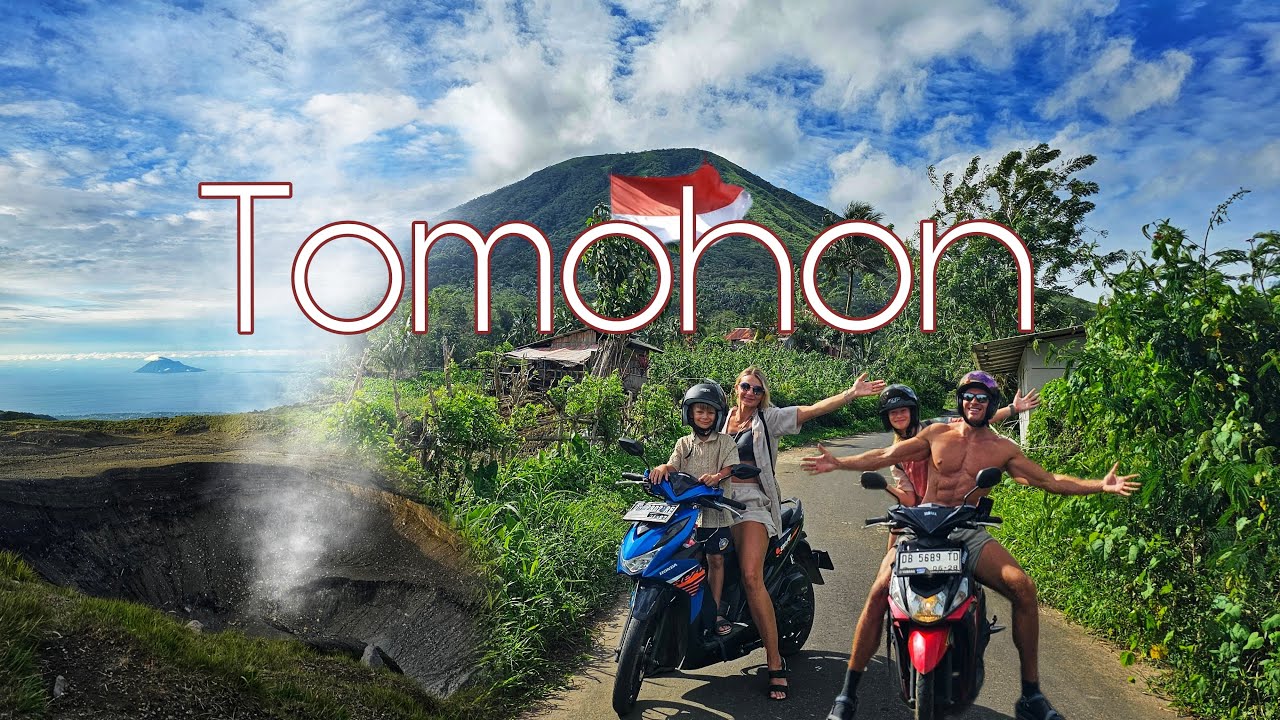 Gunung Lokon Vulkan 🌋 Aufstieg in Tomohon | Sulawesi Vlog | Indonesien 🇮🇩