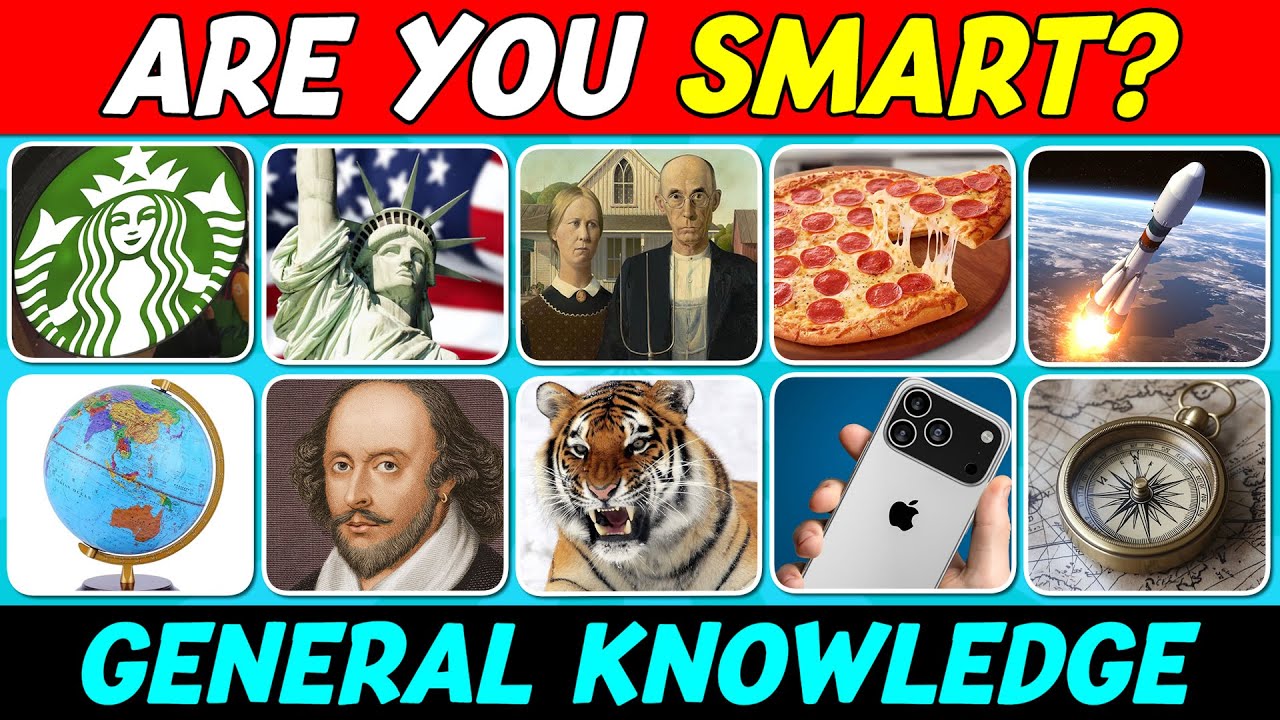 Насколько хороши ваши общие знания? 🤔 | Викторина из 50 вопросов 🎓