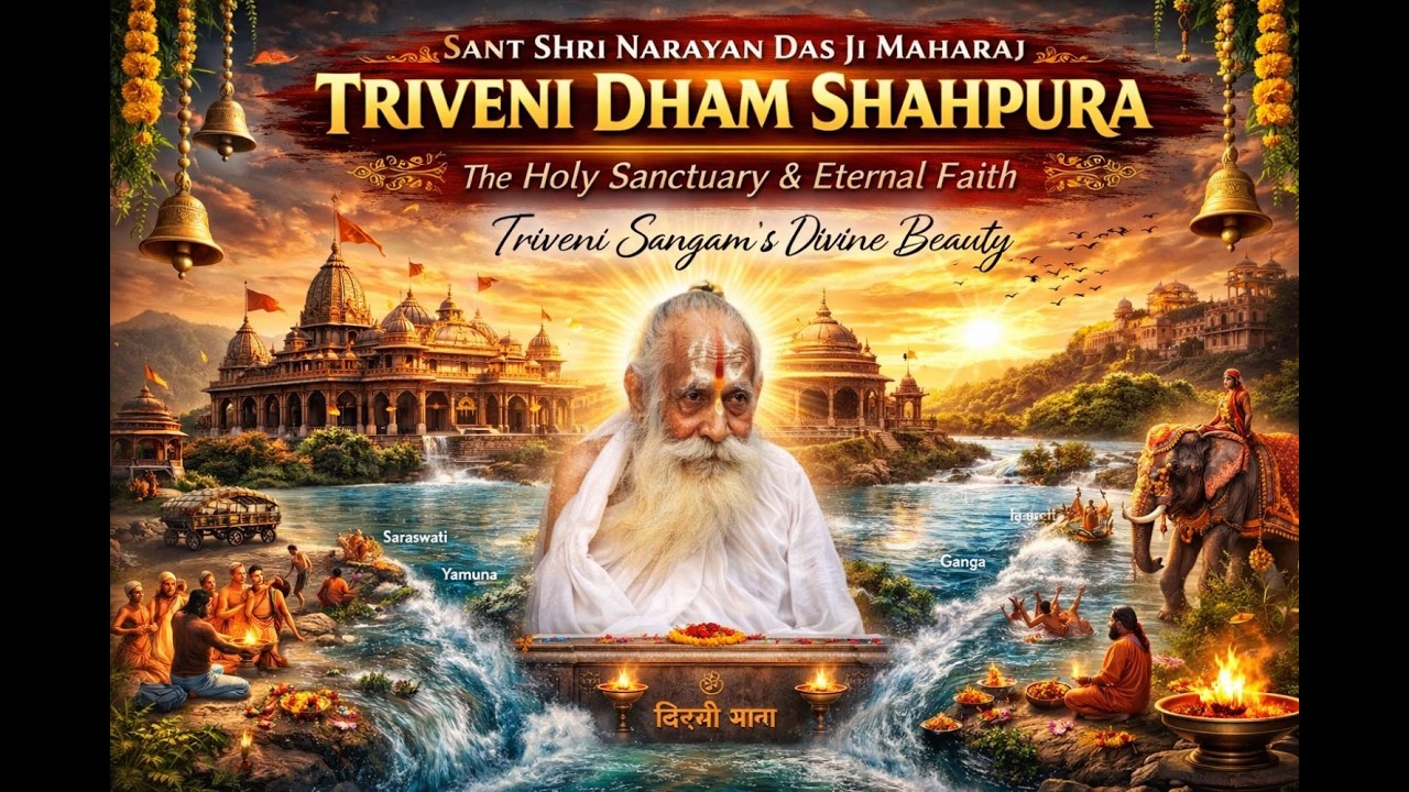 TIRVENI DHAM SHAHPURA SANT SHRI NARAYAN DAS JI MAHARAJ