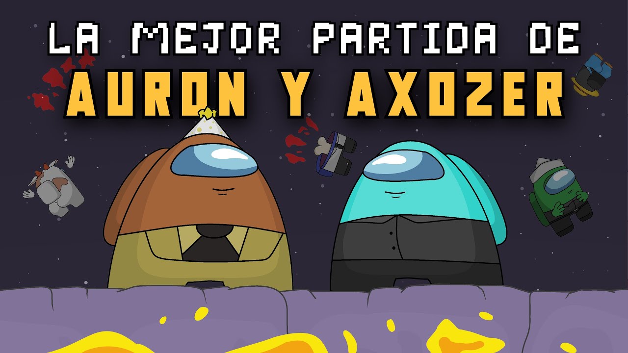 La Mejor Partida De Auron Y Axozer | Among Us Animado (Noni, Pol, Focus, Pato, Akaleina, Komanche)