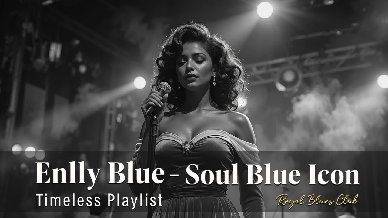 Enlly Blue - City&rsquo;s Too Big | Classic Soul Blues Ballad (1950 Style) Lyric Video