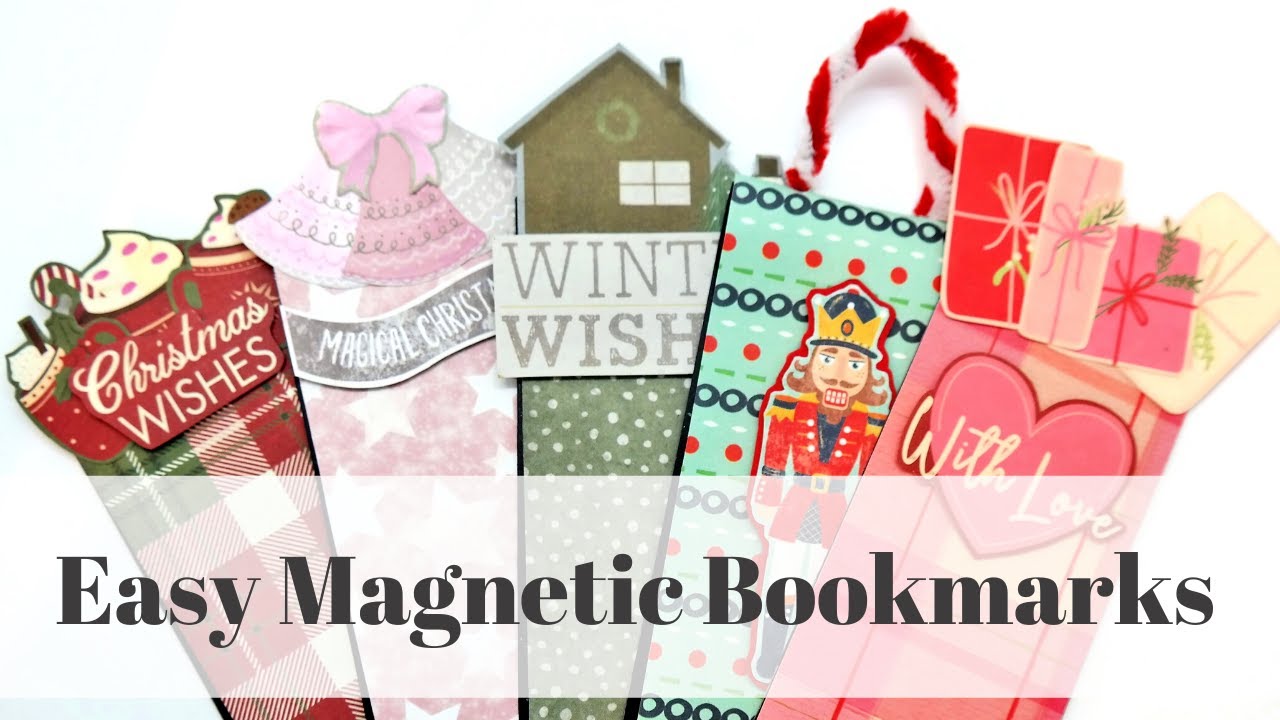 The Perfect DIY Magnetic Bookmarks | Great Craft Fair Idea