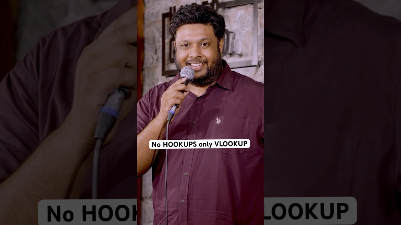 First day at job, No HOOKUPS only VLOOKUP. #comedy #standupcomedy #corporatehumor #bumble