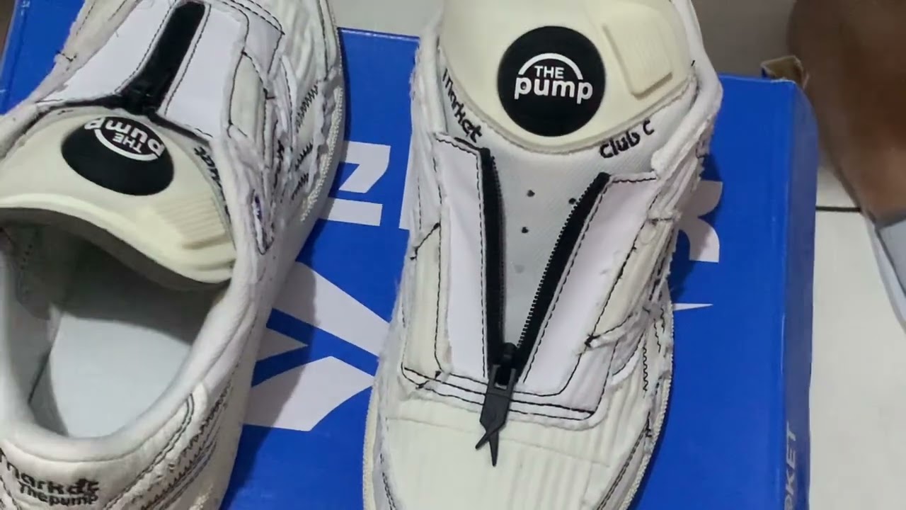 UNBOXING SNEAKERS REEBOK X MARKET CLUB C85 PUMP LIMITED EDITION RARE