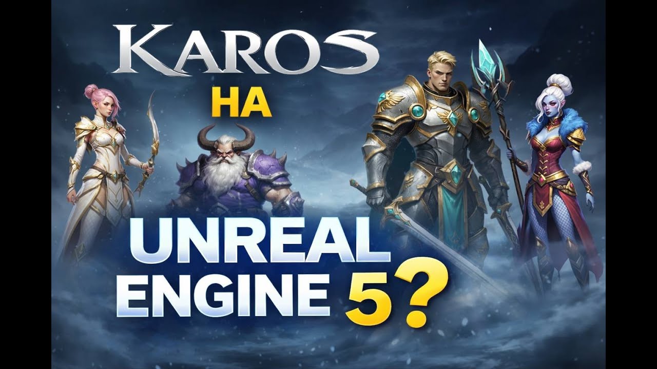 Карос  на движке Unreal engine 5?!!?