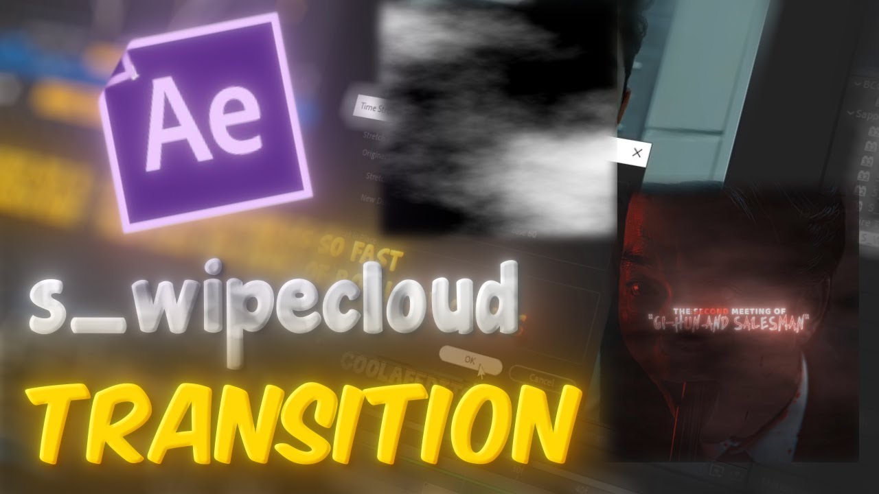 Cloud wipe Transition After Effects |