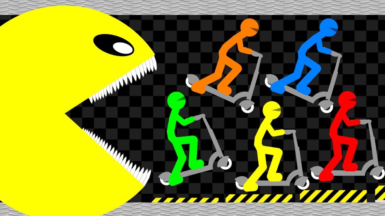 Monster Pacman - Survival Scooter Race