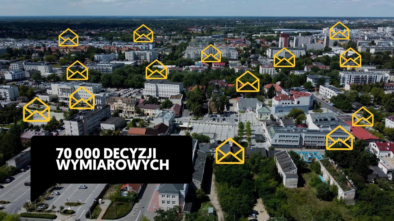Cyfryzacja 70 tysięcy decyzji podatkowych w Piasecznie