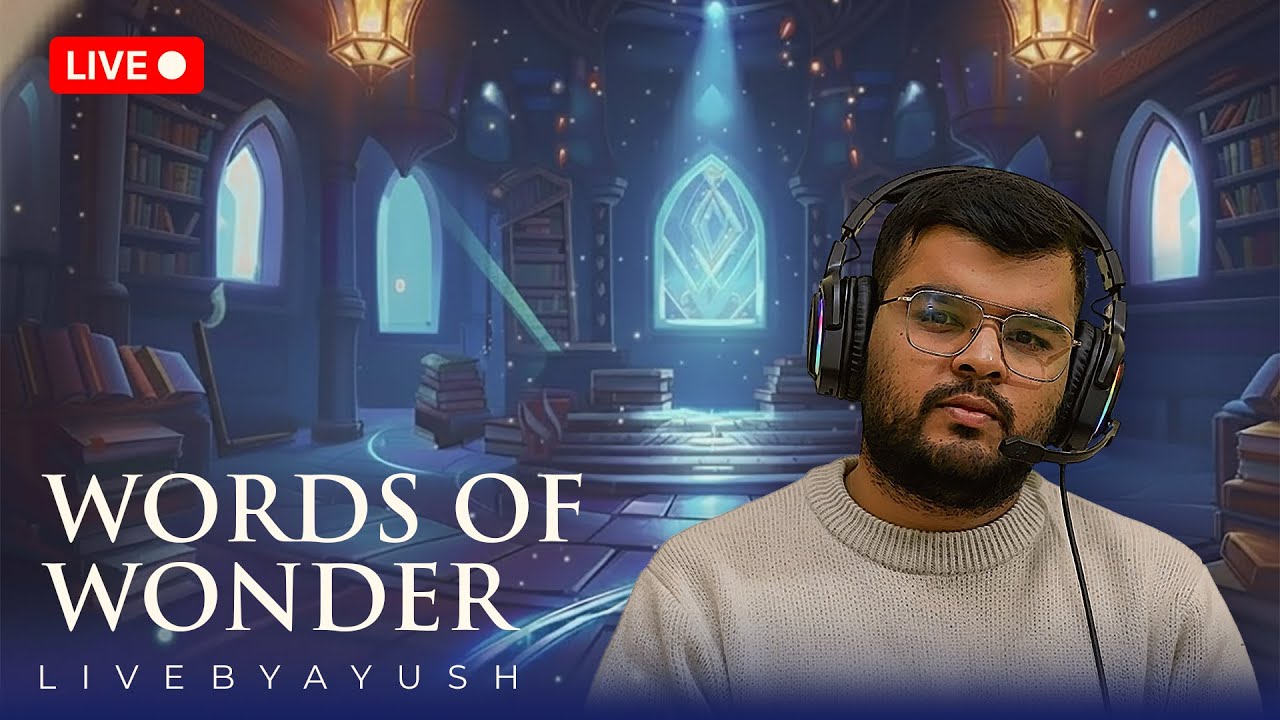 Words of Wonder | Road to 1000 Subscribers | LivebyAyush