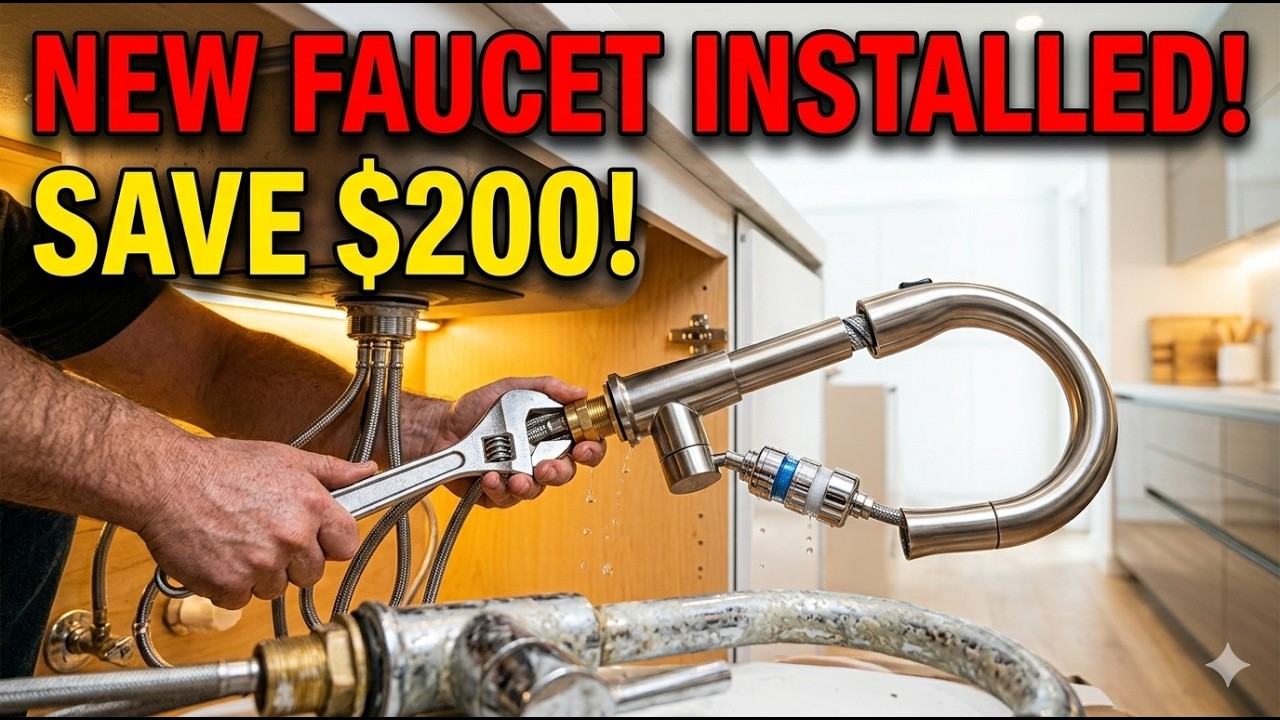 How To Install A Kitchen Faucet Quickly With This Helpful DIY Guide!