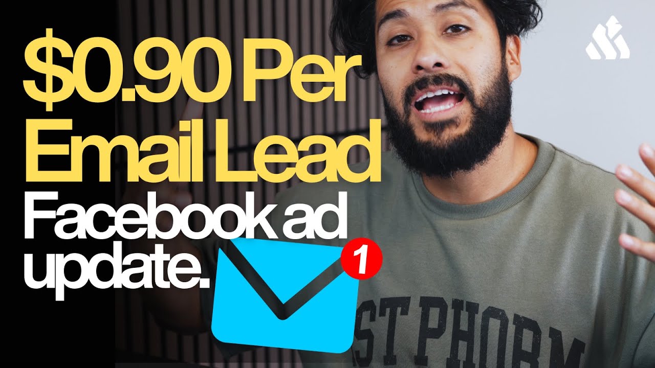 🚨Facebook Ad Update: $0.90 Per Email LeadUpdate