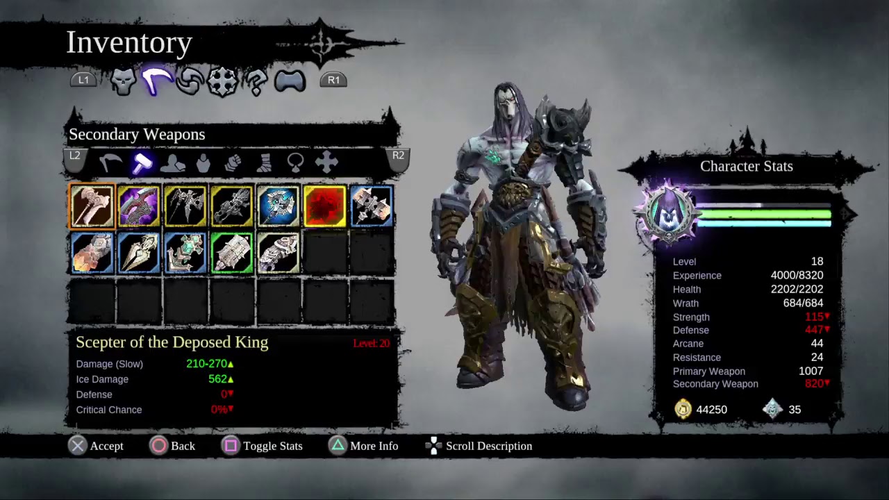 Darksiders 2 Death Initiative Edition The Crucible from level 1 to 100