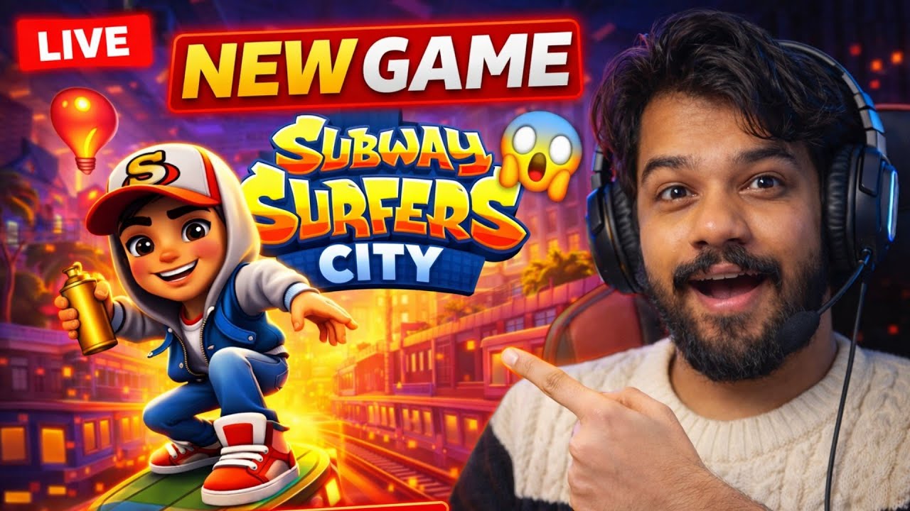 Subway Surfers City LIVE 🔥 First Gameplay & Insane High Score Run! | TL PLAYZ