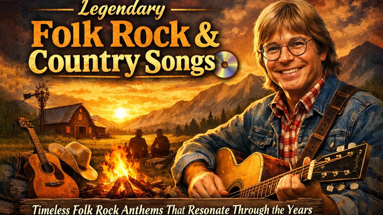 Legendary Folk Rock & Country Songs 📀 Timeless Folk Rock Anthems That Resonate Through the Years
