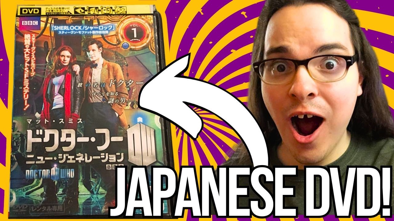 Rare Doctor Who DVD Unboxing (Japanese Doctor Who DVD!)