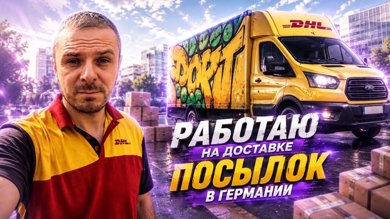 Как я работаю на доставке посылок в Германии 