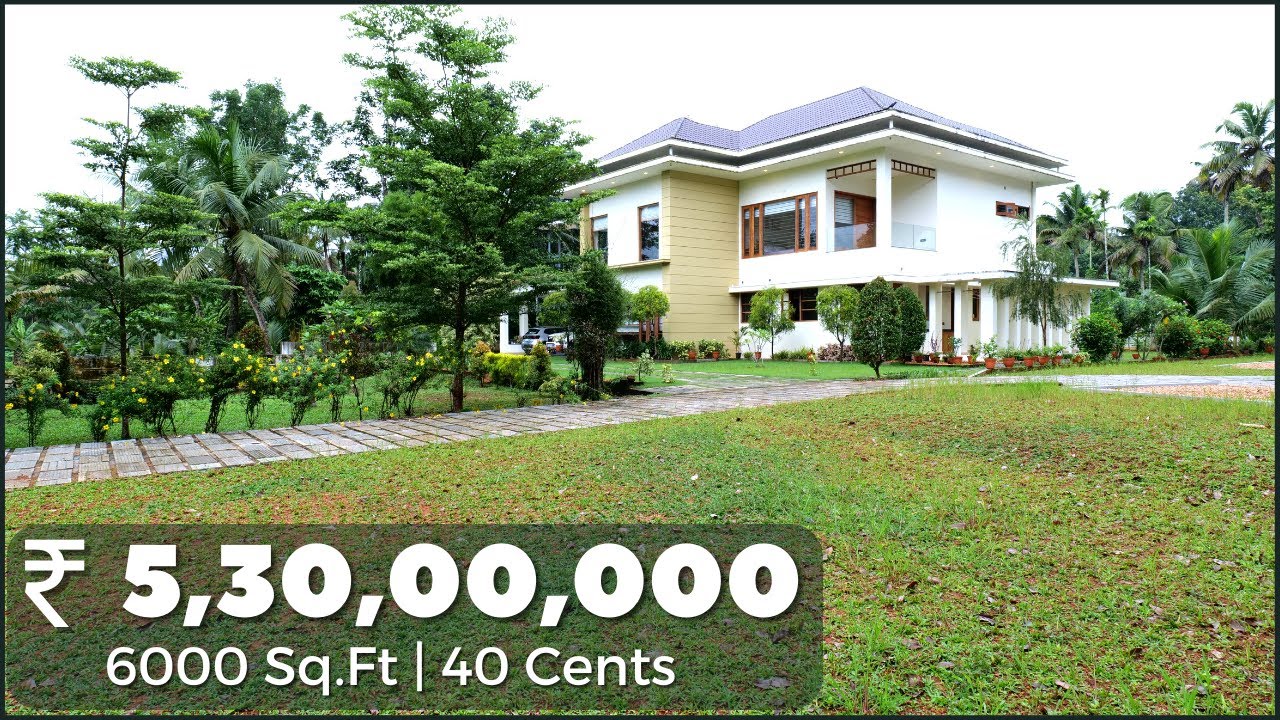 Inside One of the Best Architectural Homes in Kerala | Fully Furnished | 6000 Sq.Ft | 40 Cents.