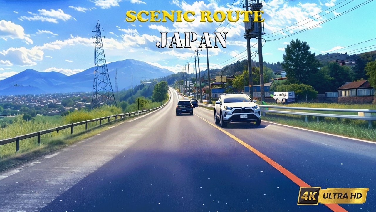 Japan Scenic Route 153 | Ina to Iida Countryside Drive 4K🚙🛣️