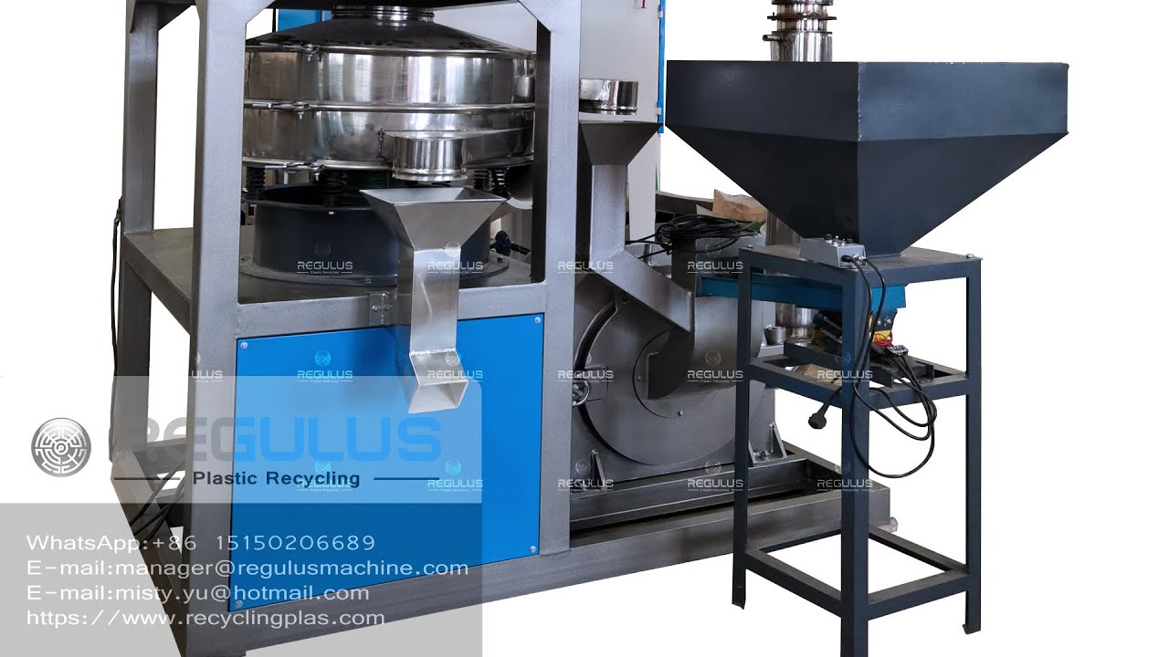 PVC PE LDPE LLDPE HDPE Mill Milling Machine