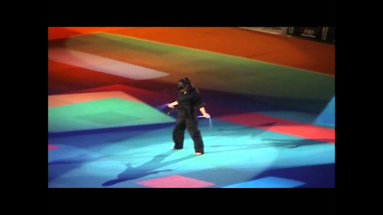 Festival des arts martiaux Paris, bercy 2011 Nunchaku artistique