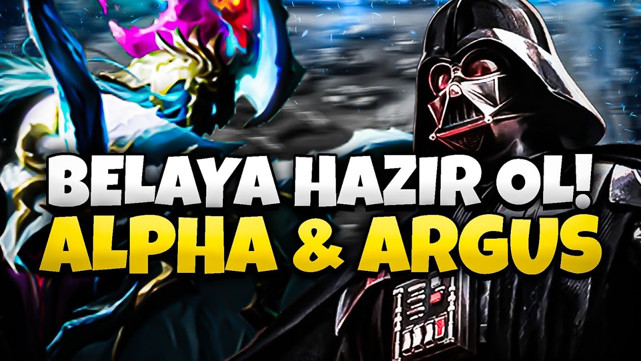 BELAYA HAZIR OL ALPHA & ARGUS! - Mobile Legends 