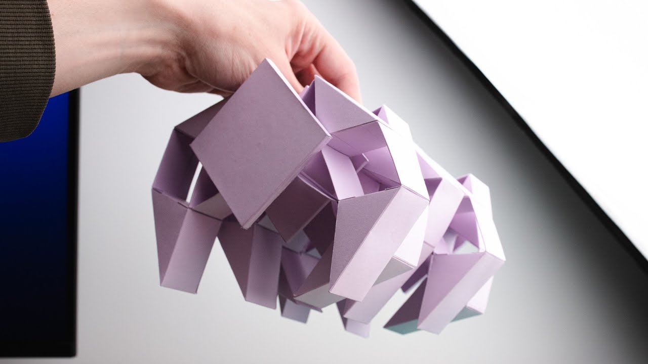 Making a Walking Paper Robot