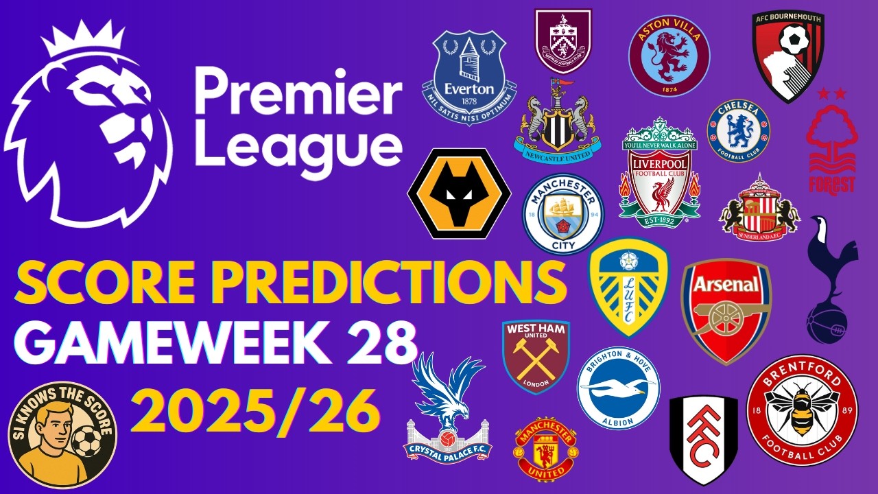 Premier League Gameweek 28 Predictions 2025/26