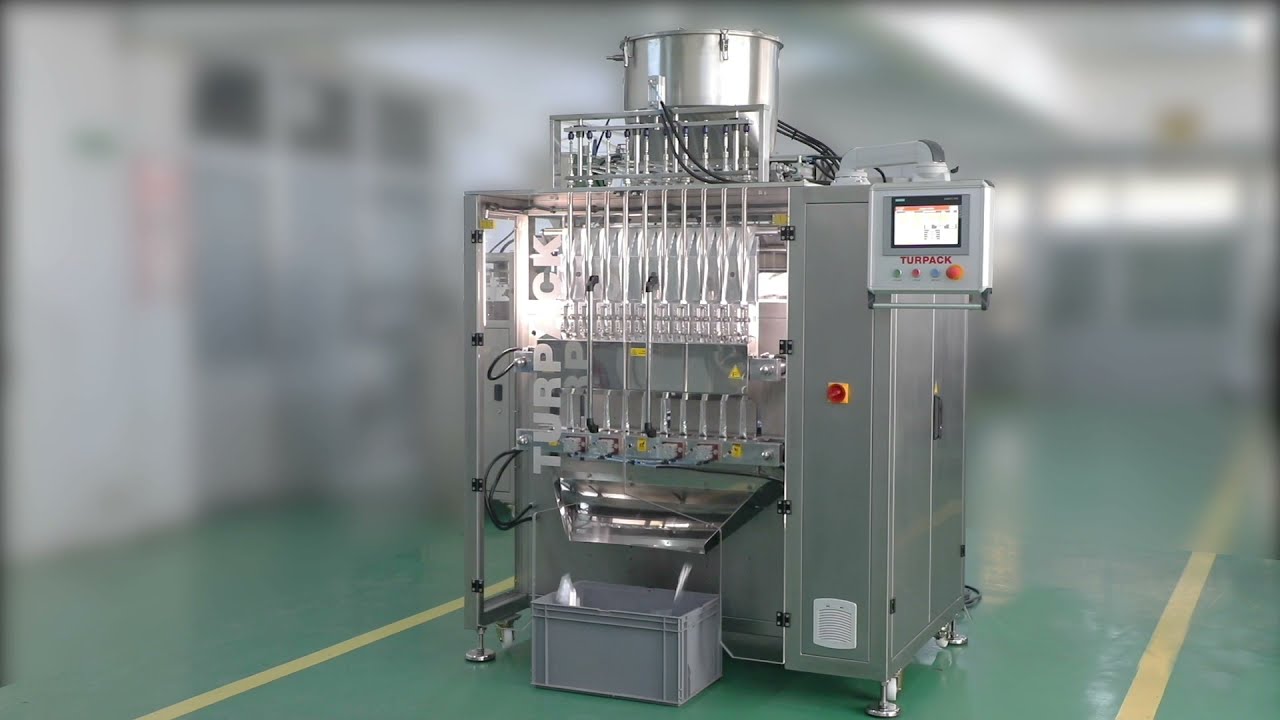 10 Lanes Liquid Stickpack Machine for Liquid Products