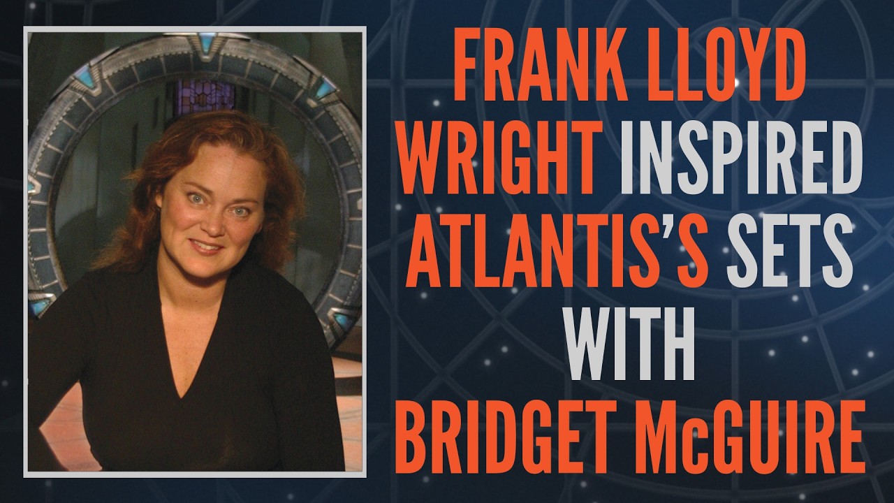 Сценография Atantis вдохновлена ​​Фрэнком Ллойдом Райтом, над ней работала художник-постановщик Б...