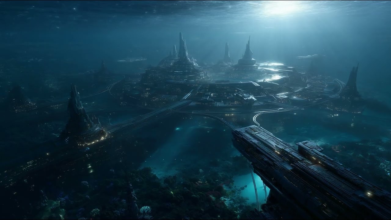 Atlantis | Atlantean Deep Sleep Music | 30 Minutes Underwater Meditation Ambience