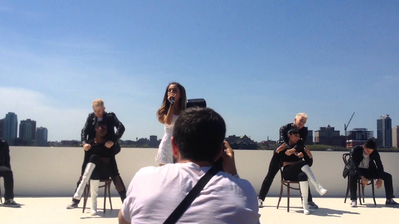 Ariana Grande performing 'Right There' live at Born Free Africa 2014