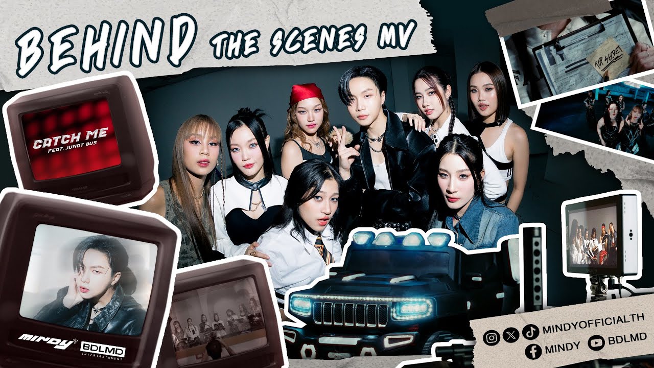 CATCH ME - MINDY Feat. JUNGT BUS | Behind The Scene MV