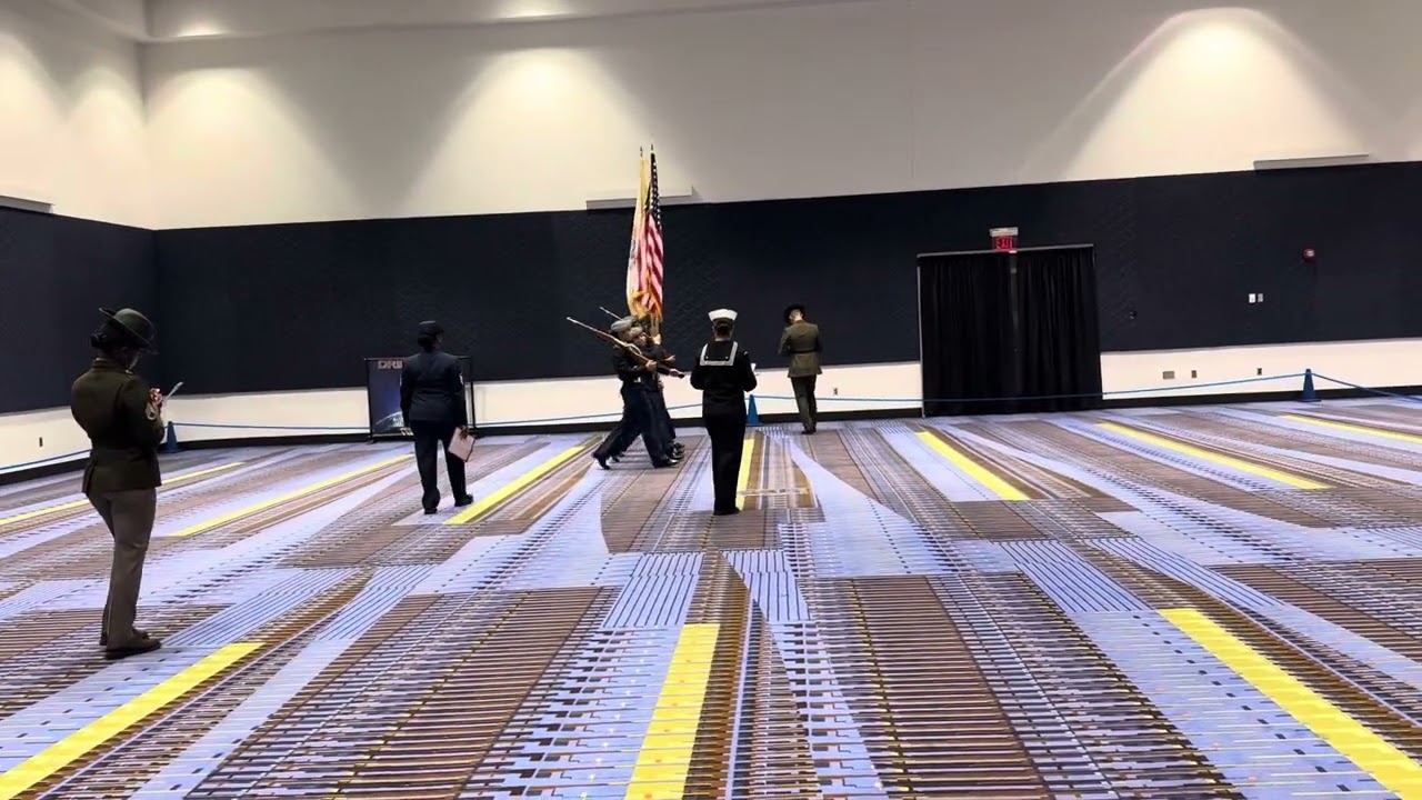 Union HS Army JROTC Unarmed Color Guard - 2025 National HS Drill Championship