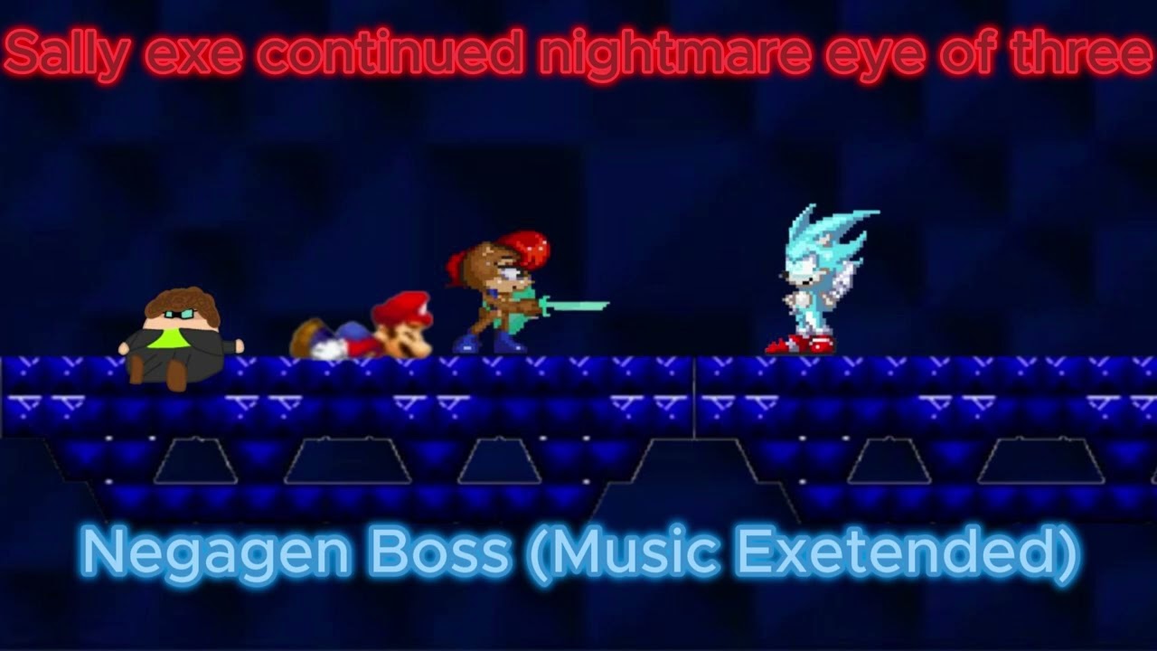 Sally exe Continued Nightmare Eye of Three Ost Negagen Boss