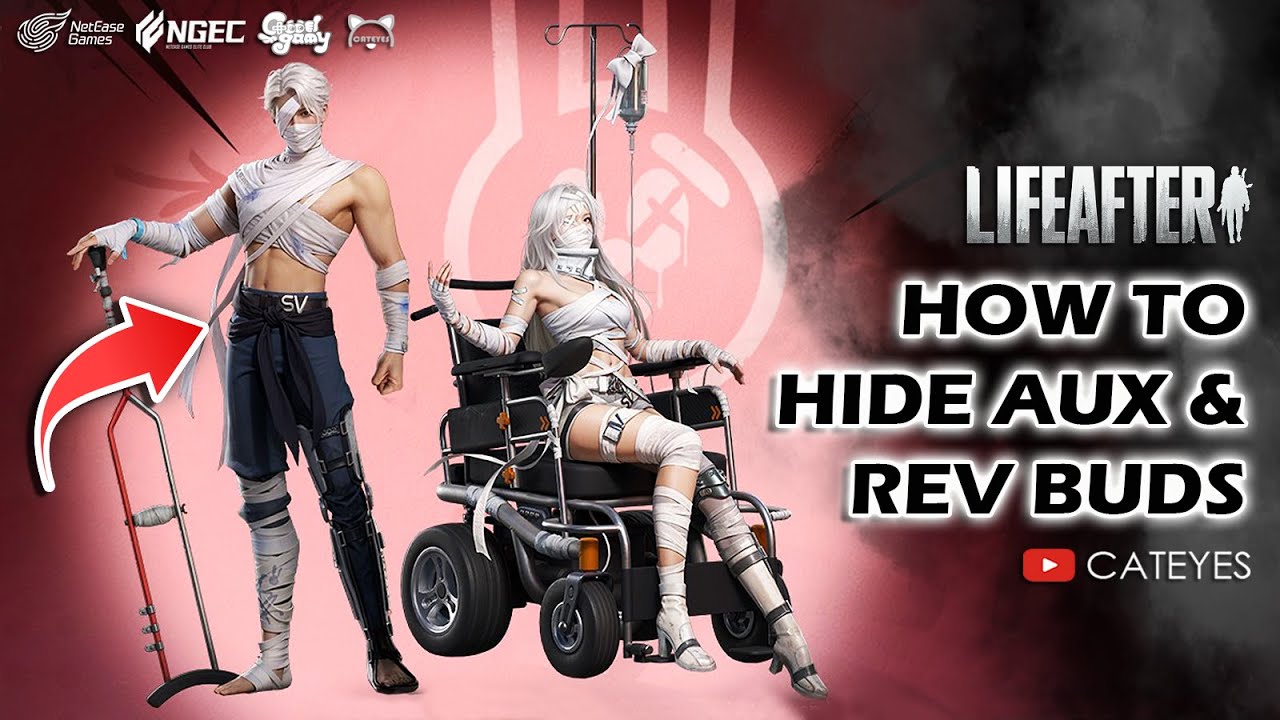 😸 REQUESTED TIPS💡 How to Hide AUX Weapon and Revenant Bud in LIFEAFTER❓It Increases Charisma Points