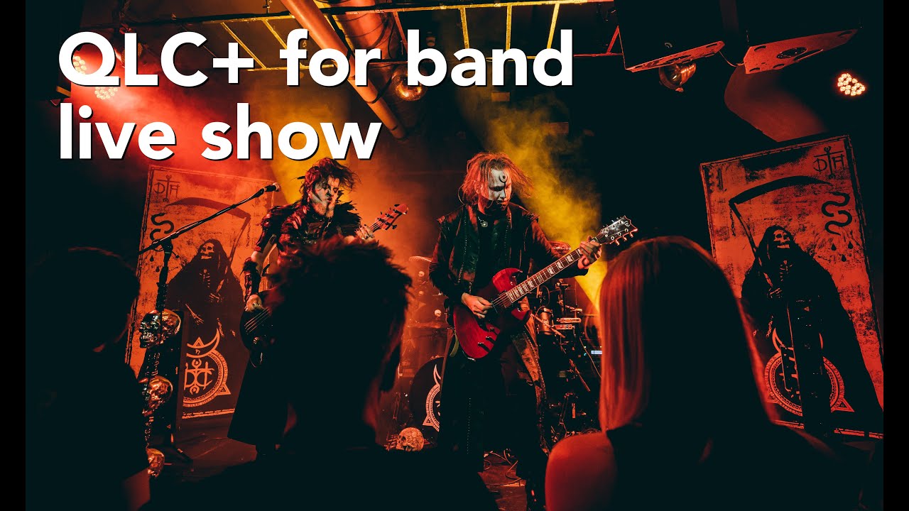 QLC+ tutorial for band live show
