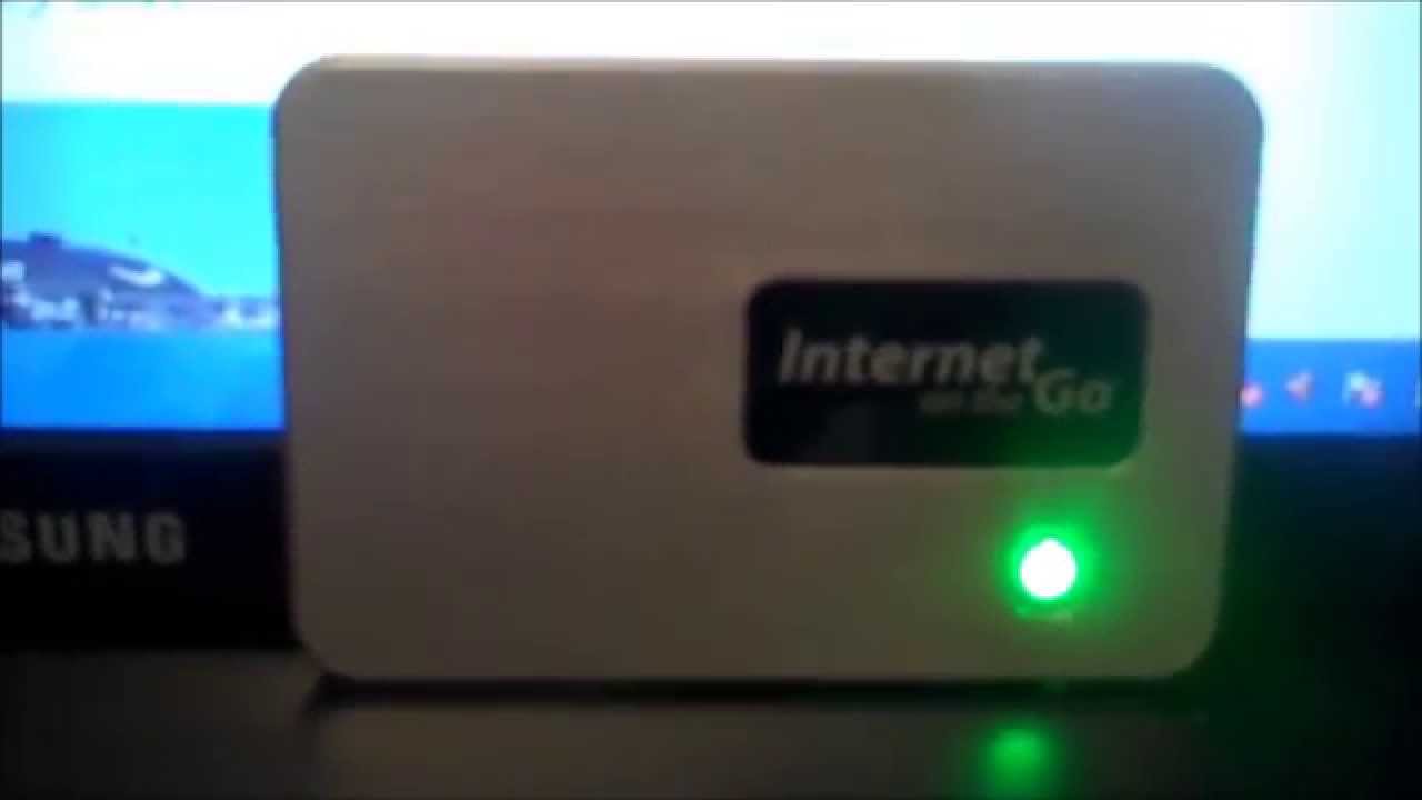 Internet on the Go - Review of Portable Internet available from Walmart