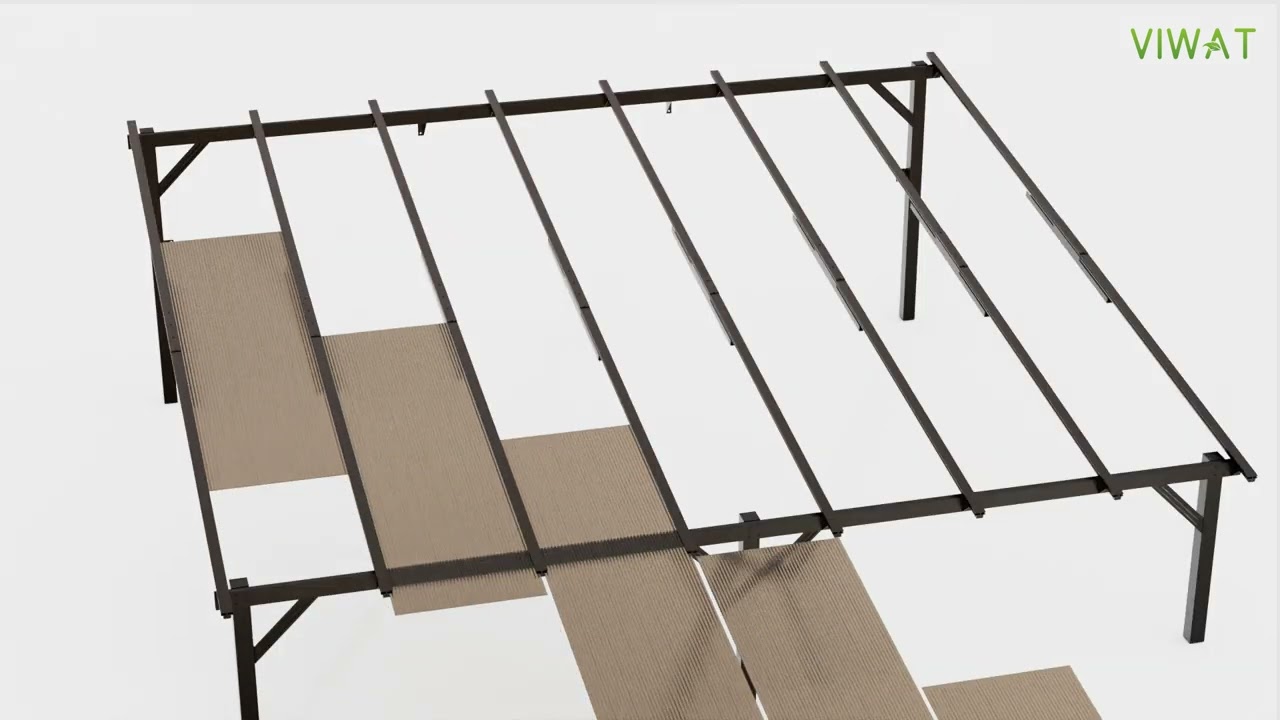 10x14 GazeboInstallation Video GZX-K003-BK