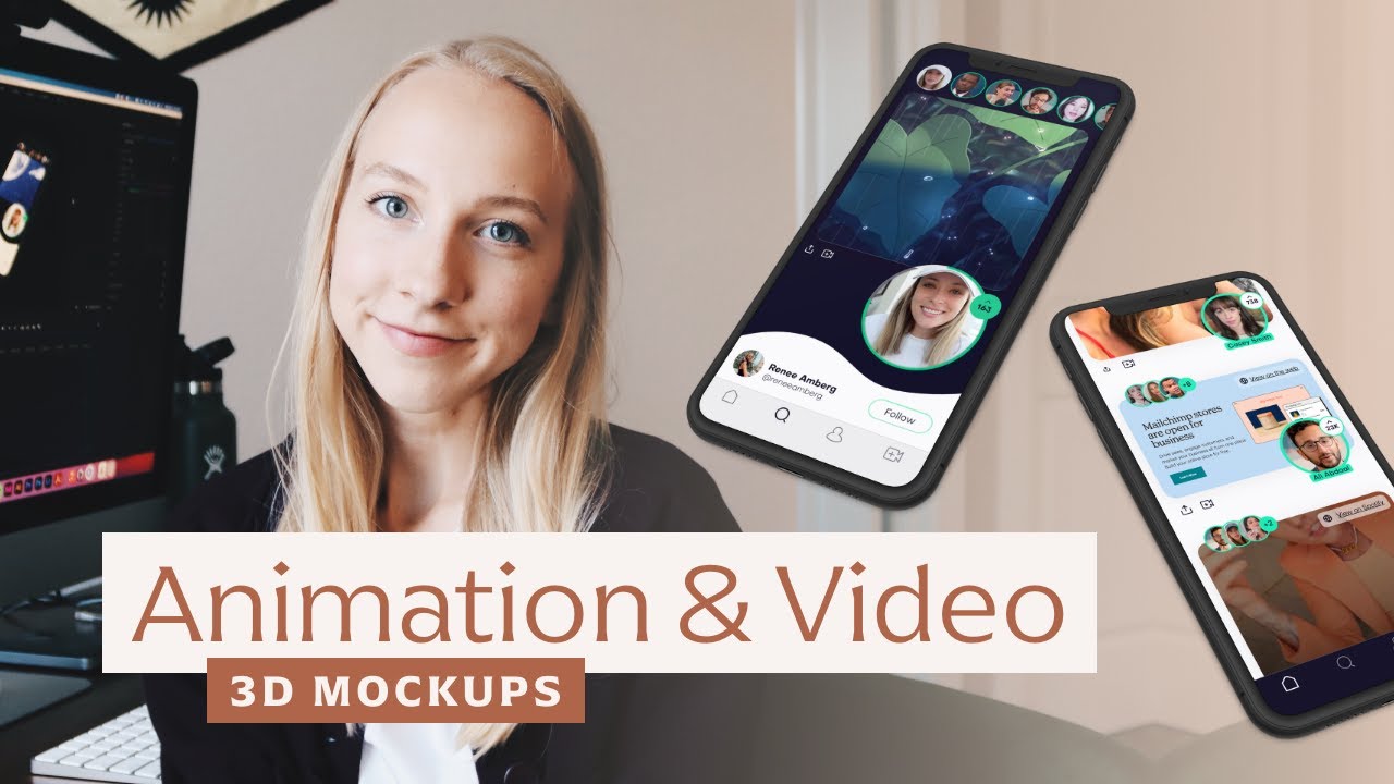 How to create 3D Video App Mockups