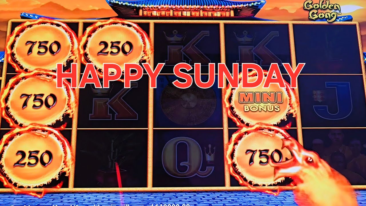 Happy Sunday!!!! Max Betting on Golden Gong.