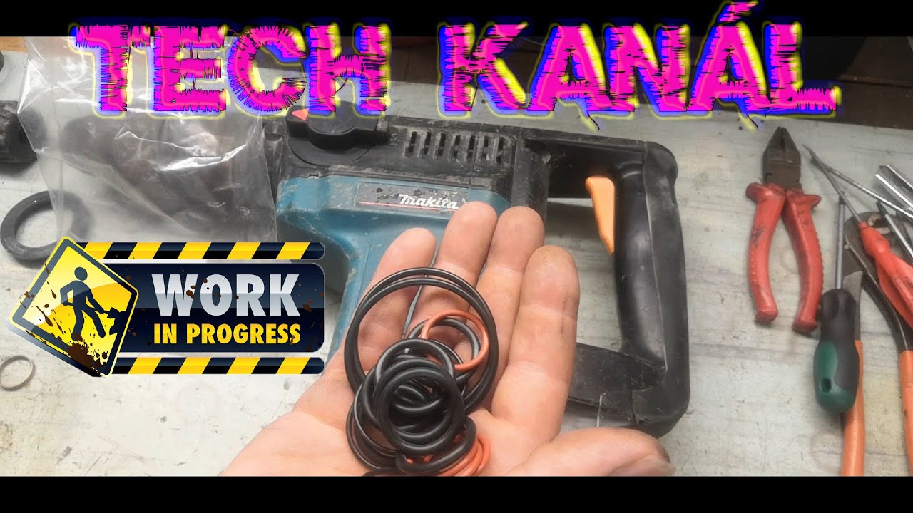 Makita HR4000C z bazaru, oprava podruhé - mechanika