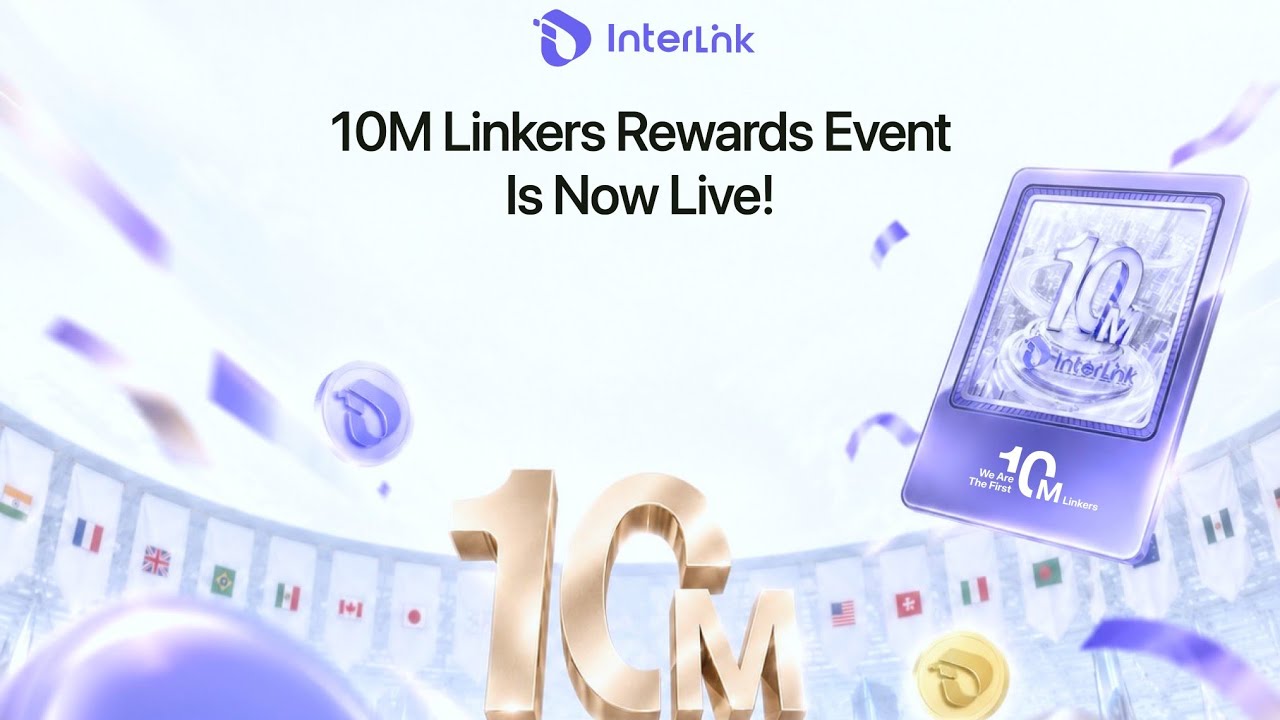 Interlink Update || 10M Linkers Gifts🎁 #interlink #itlg